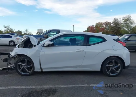 2020 Hyundai Veloster 2.0 from USA, damaged, VIN KMHTG6AF4LU023921